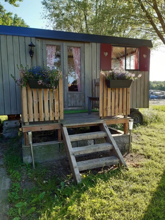 Apartamento Pipowagen 'Klein Hoonhorst' Putten Exterior foto